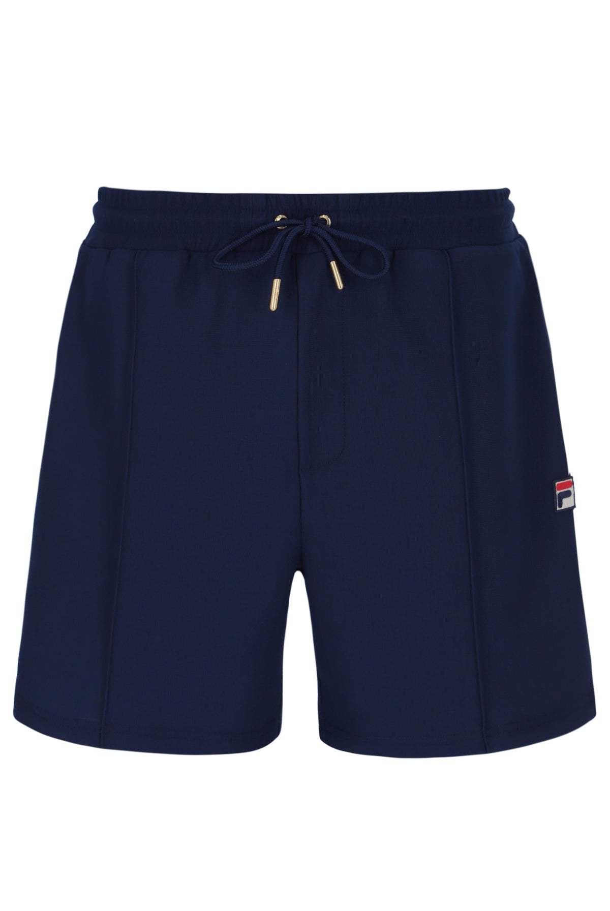 Fila Navy Eusebio Pin-Tuck Shorts