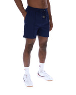 Fila Navy Eusebio Pin-Tuck Shorts