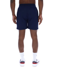 Fila Navy Eusebio Pin-Tuck Shorts