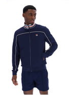 Fila Navy Federico Tipped Neck Track Top