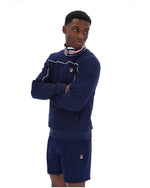 Fila Navy Federico Tipped Neck Track Top