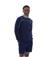Fila Navy Federico Tipped Neck Track Top
