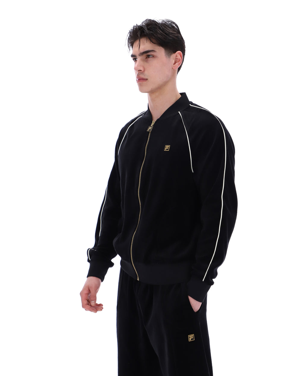 Black Fella Velour Jacket