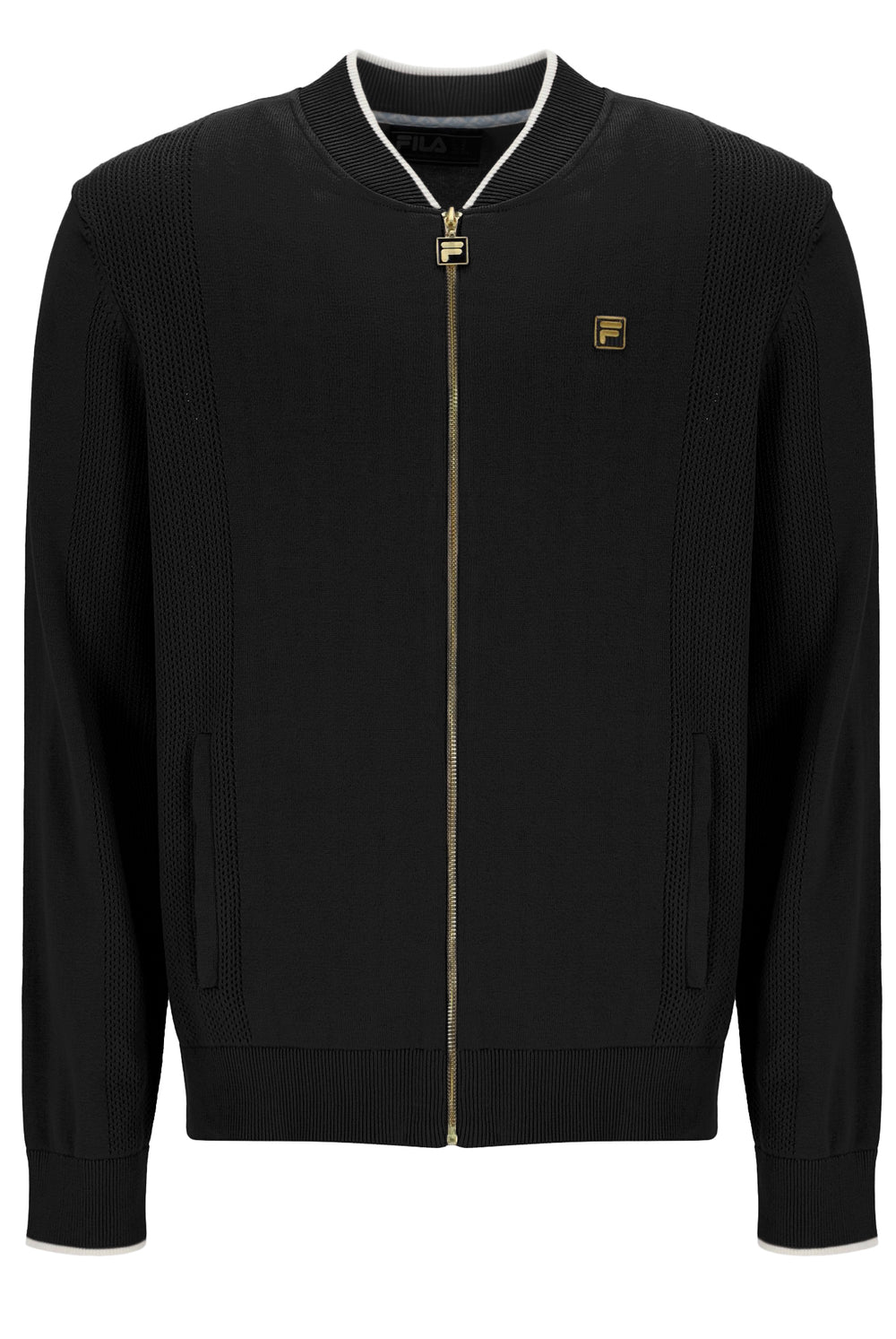 Ferguson Open Knit Pointelle Panel Tracktop