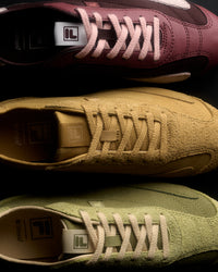 Women's Green Suede Ritmo Trainer