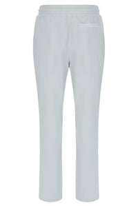 Light grey pants on a white background