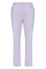 Misty Lilac Fio Velour Straight-Leg Jogger