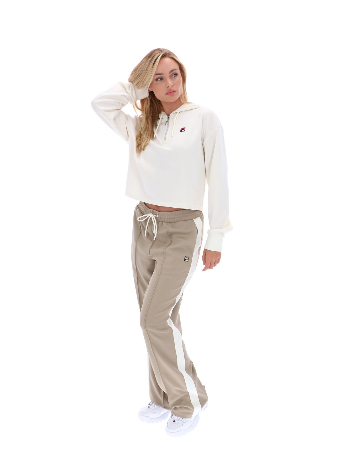 Gardenia Fiorella 1/4 Zip Up Hoodie