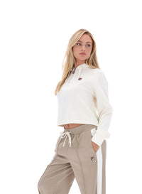 Gardenia Fiorella 1/4 Zip Up Hoodie