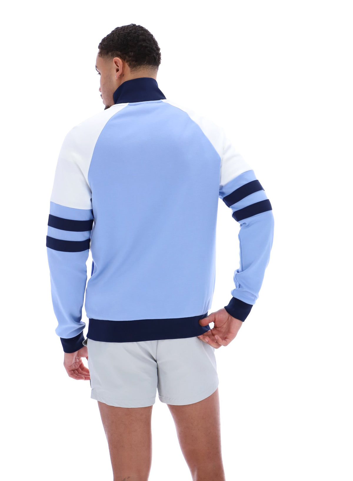 Vista Blue Founder Cut And Sew Track Top
