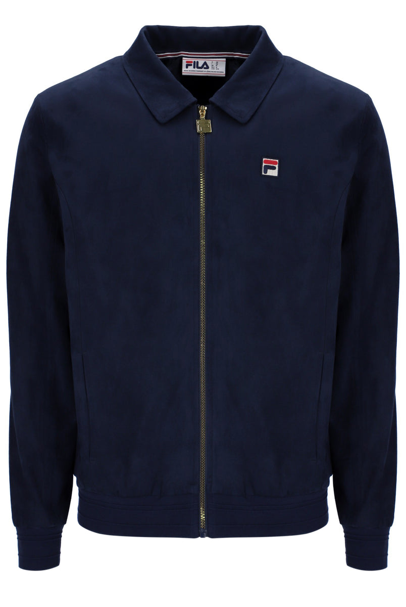FILA ネイビー モコモロジャケット Fila Navy Francesco Suede Jacket – Fila UK