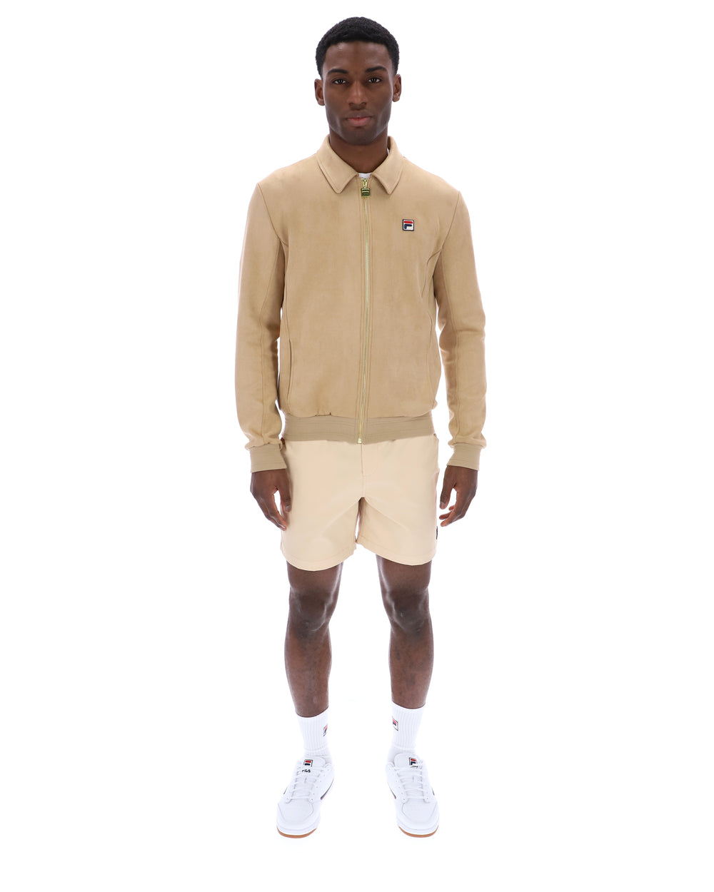 Classic Beige Francesco Suede Jacket