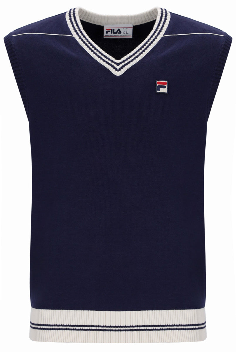 Fila v neck on sale sweater