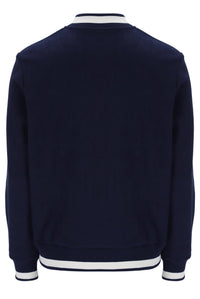 Fila Navy Gabe Waffle Knit Jacket