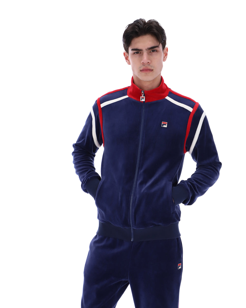 Gabriele Contrast Panel Track Top
