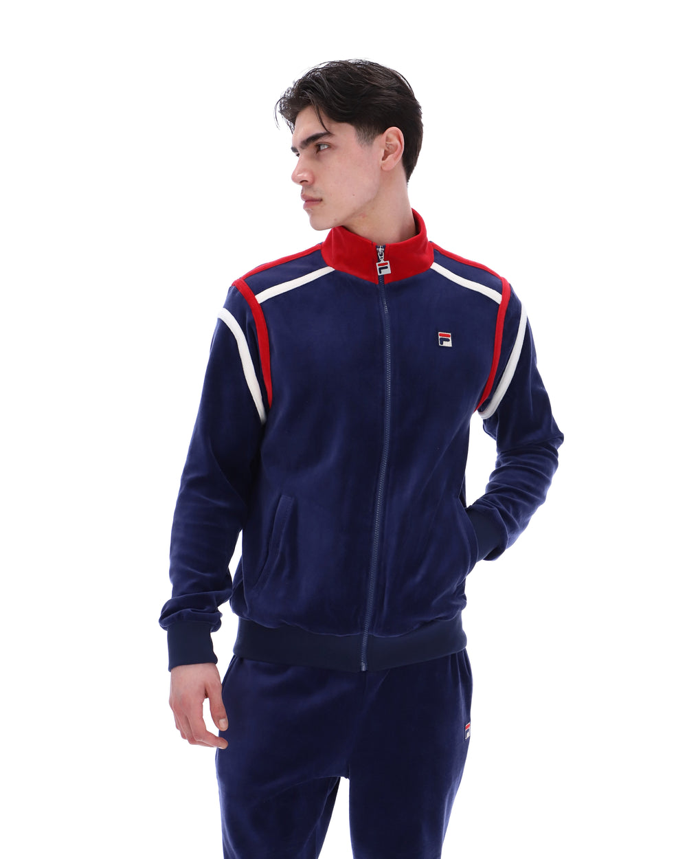 Gabriele Contrast Panel Track Top