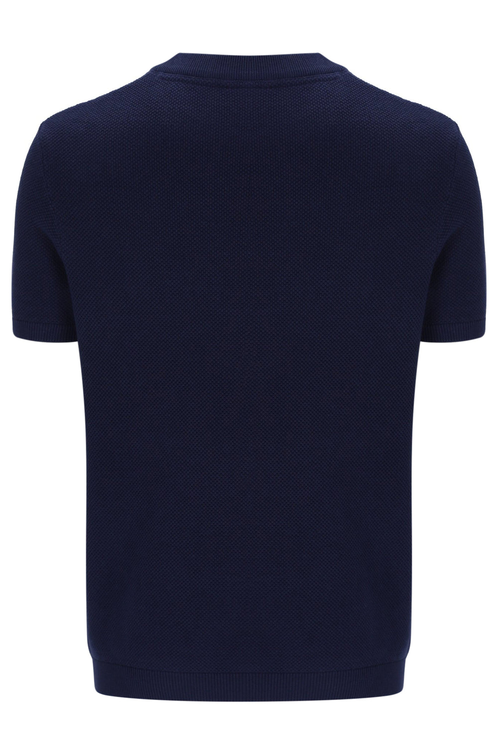 Fila Navy Gerardo Mesh Stripe Knitted Tee