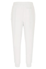 White pants on a white background