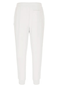 White pants on a white background