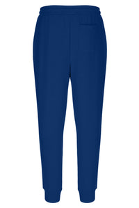 Blue sweatpants on a white background