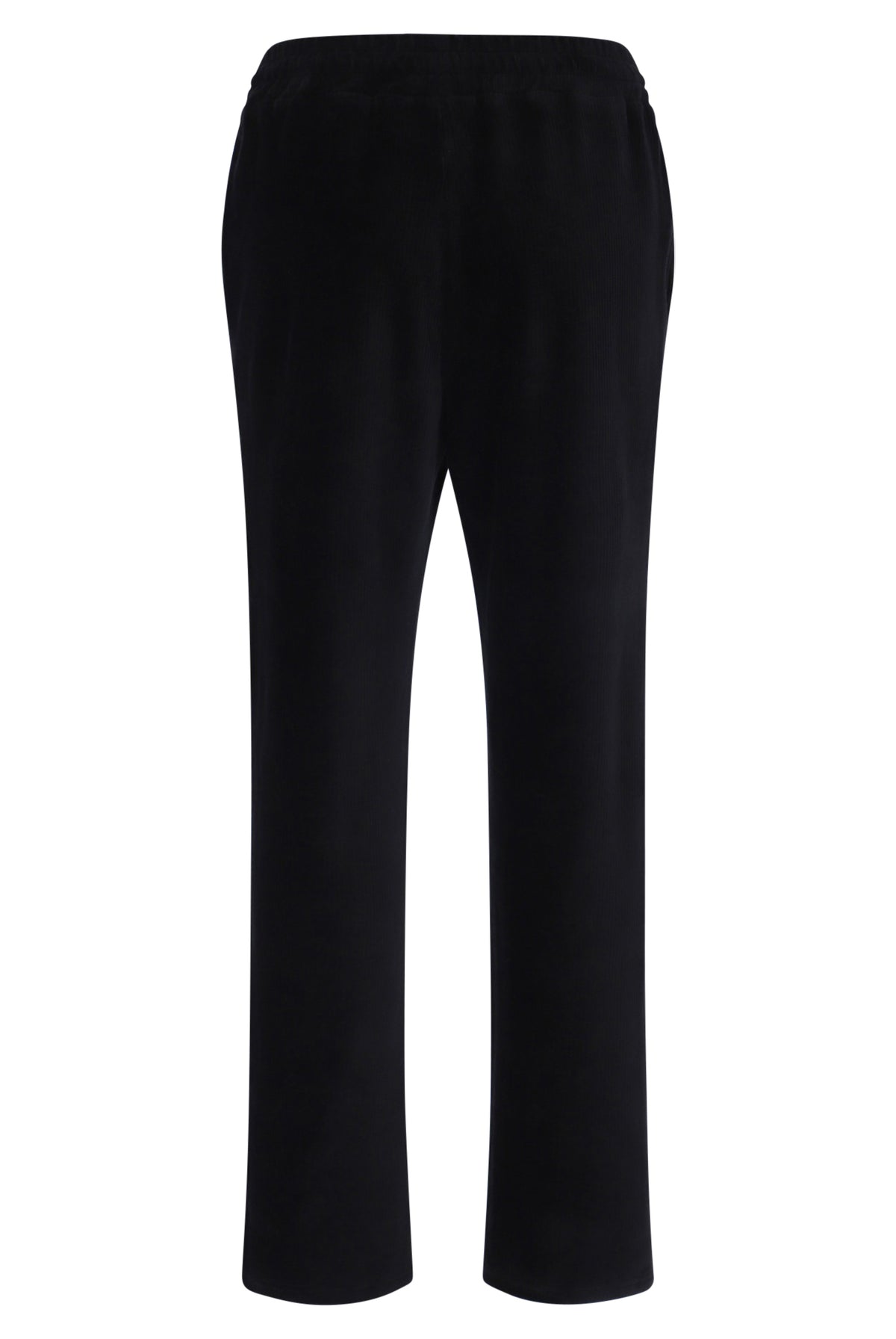 Displays the Black 'FILA' branded Gonz Corduroy Pant