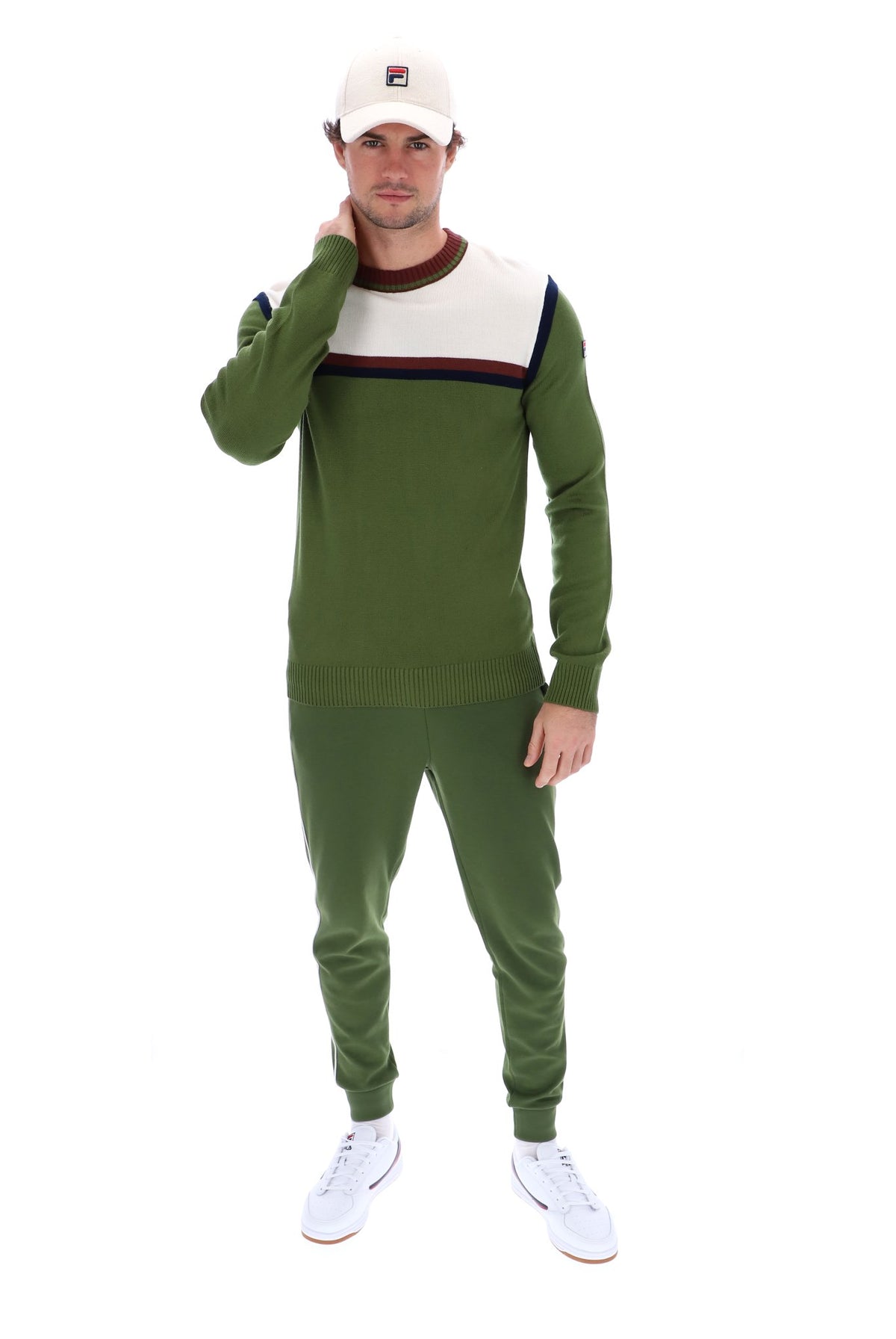 Grayson Stripe Crew Sweater