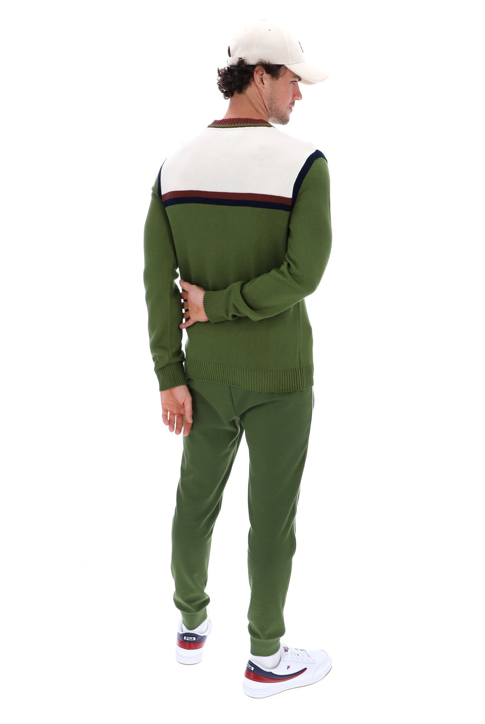 Grayson Stripe Crew Sweater
