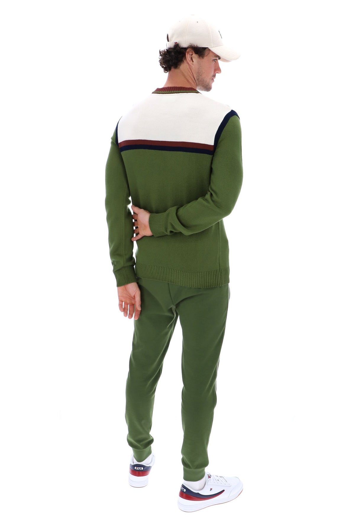 Grayson Stripe Crew Sweater
