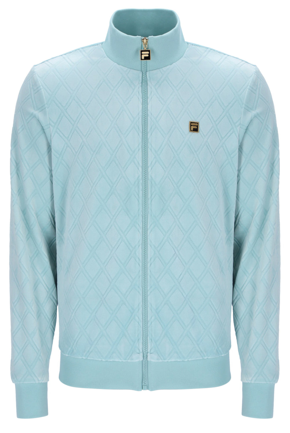 Sterling Blue Hanay Embossed Diamond Jacket
