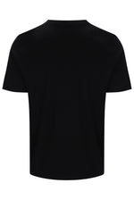 Displays the Black/ White 'FILA' branded Hanford T-Shirt