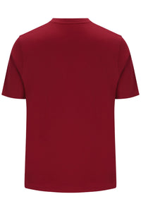 Displays the Sun Dried Tomato 'FILA' branded Hanford T-Shirt