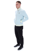 Hank Jacquard Geo Track Top
