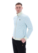 Hank Jacquard Geo Track Top