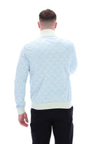 Hank Jacquard Geo Track Top