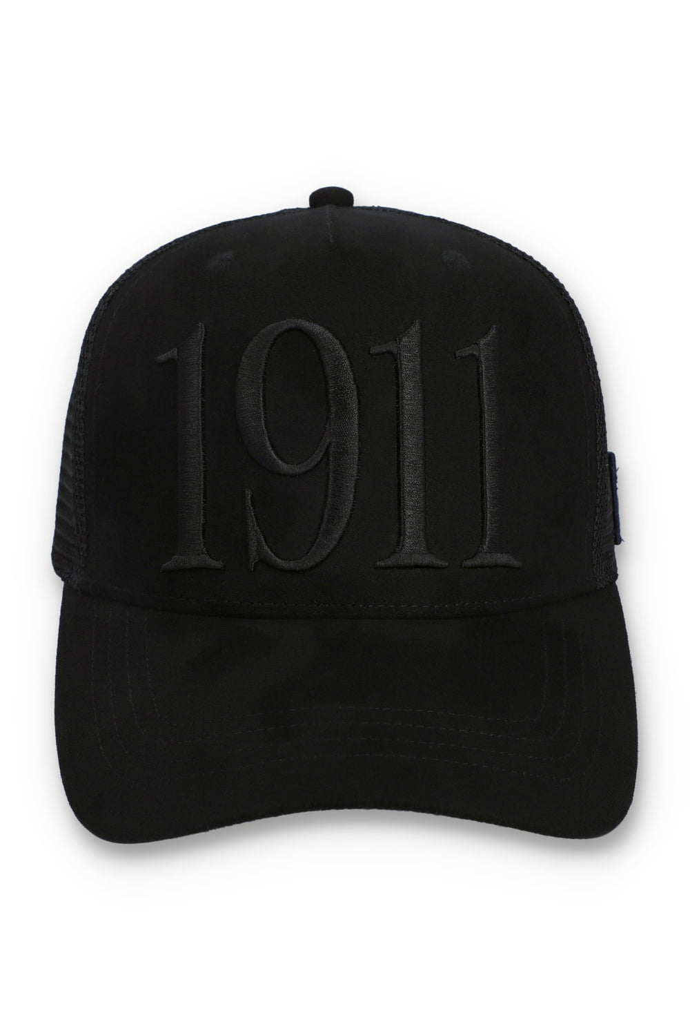 Black Hazza Large 1911 Embroidered Mesh-Back Cap