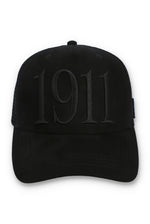 Black Hazza Large 1911 Embroidered Mesh-Back Cap