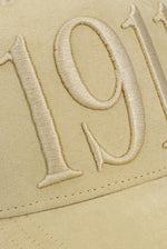 Classic Beige Hazza Large 1911 Embroidered Mesh-Back Cap