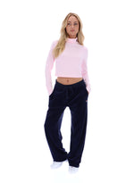 Heidi Cropped Roll Neck Top