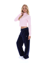 Heidi Cropped Roll Neck Top