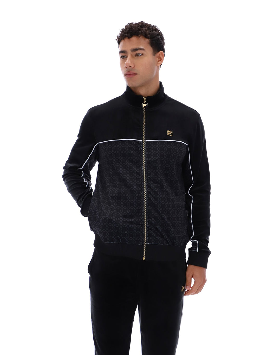 Higgans Full Zip Velour Jacket