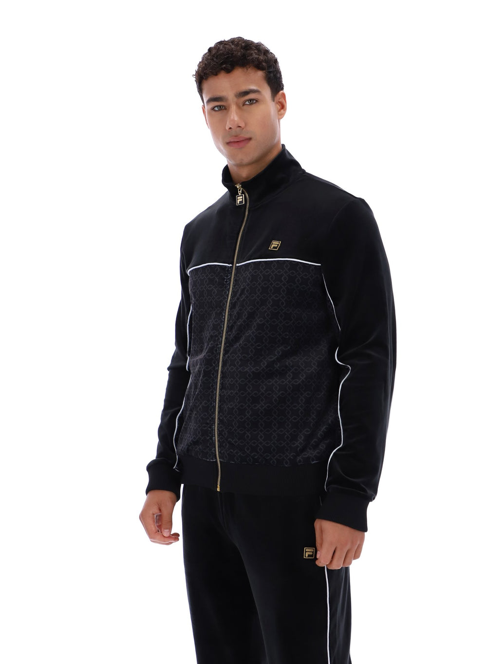 Higgans Full Zip Velour Jacket