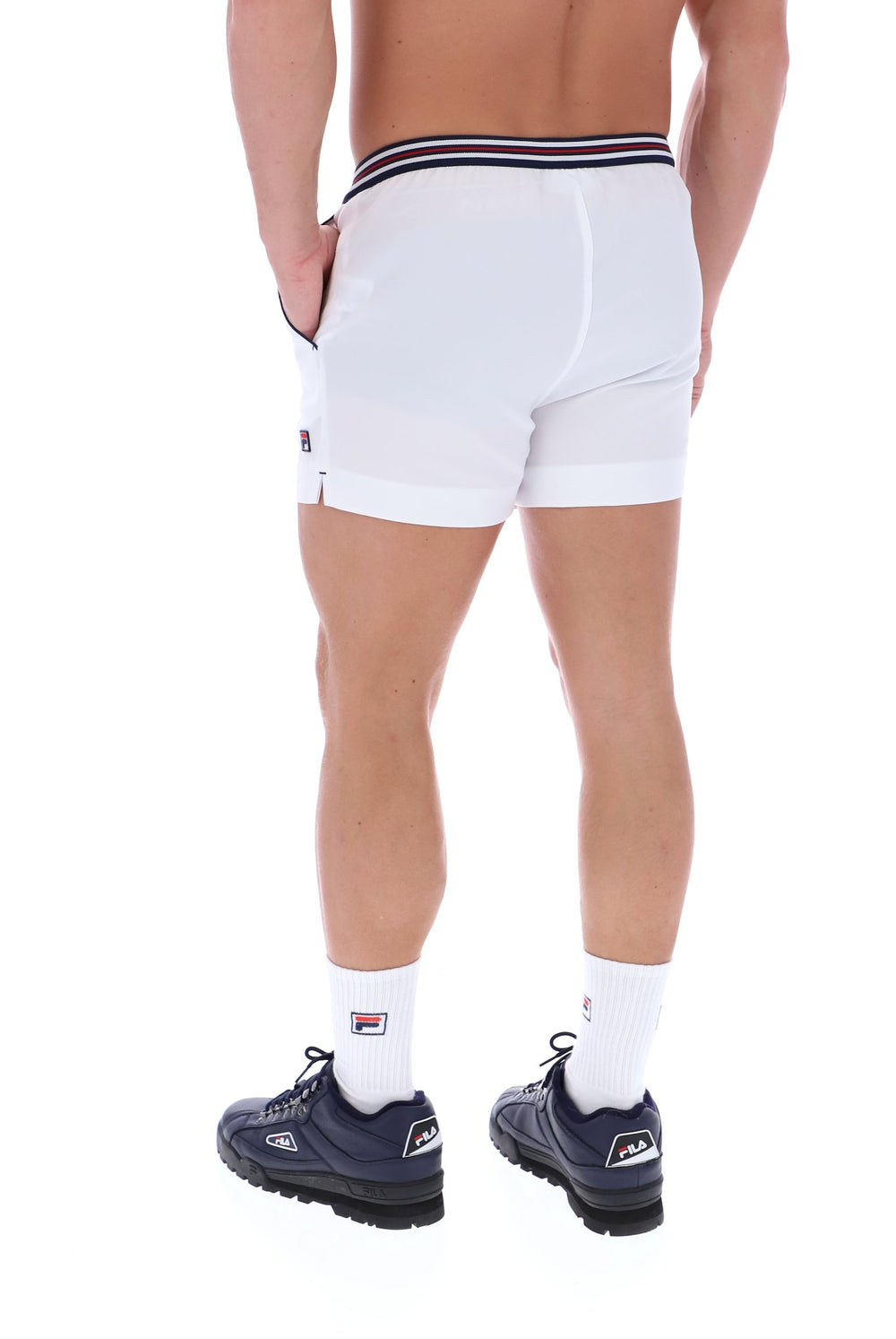 High Tide Terry Pocket Stripe Shorts