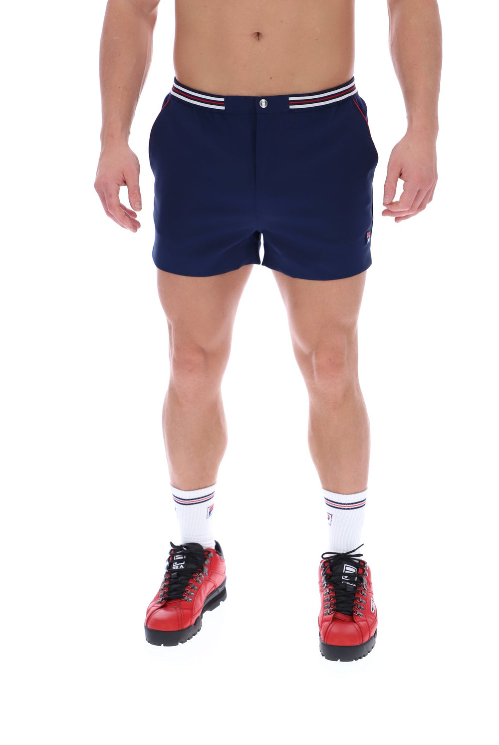 High Tide Terry Pocket Stripe Shorts