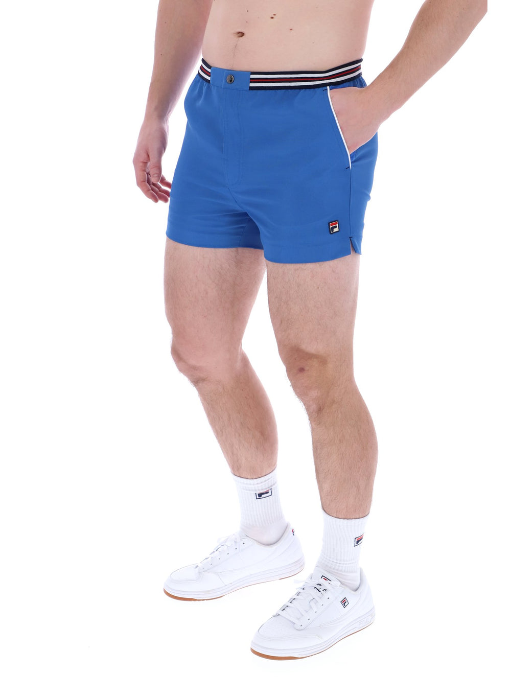 High Tide Terry Pocket Stripe Shorts