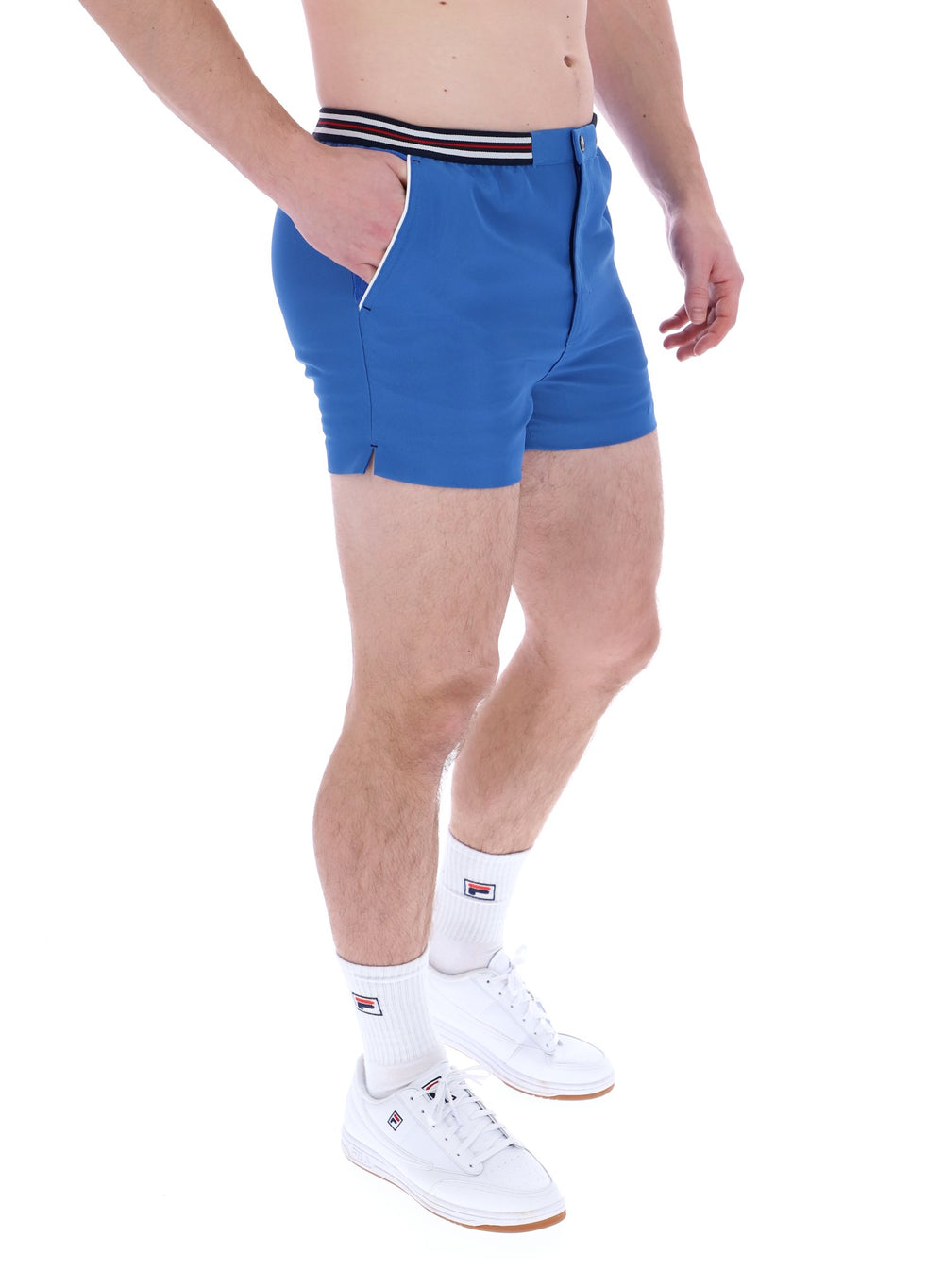 High Tide Terry Pocket Stripe Shorts