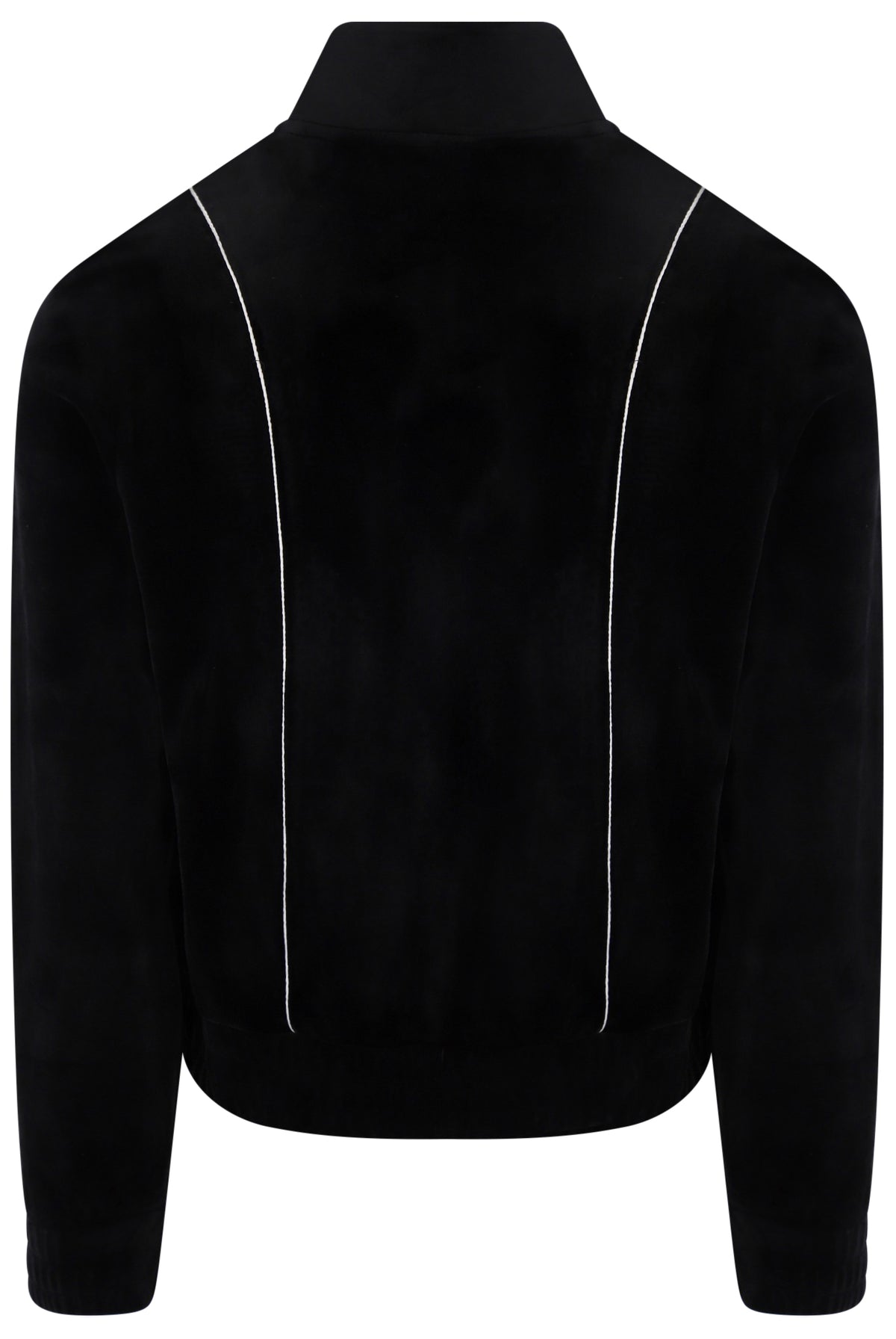 Displays the Black 'FILA' branded Honey Velour Tank Top