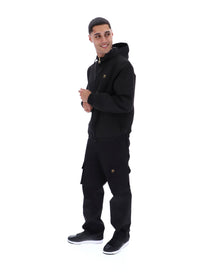 Black Ian Full Zip Jacket
