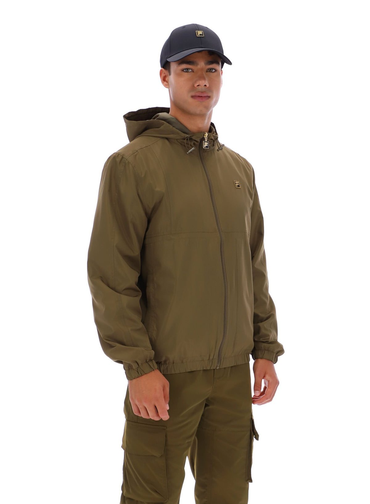 Dark Olive Ian Full Zip Jacket