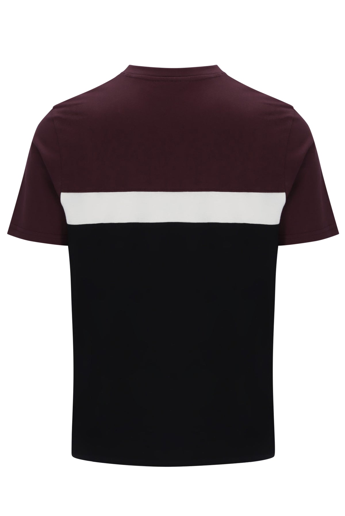 Displays the Fudge 'FILA' branded Jakub Colourblock T-Shirt