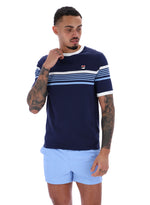 James Yarn Dye Striep T-Shirt